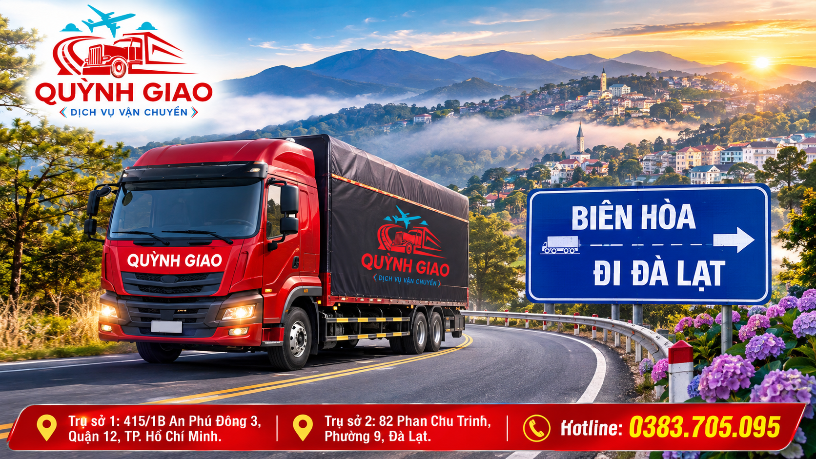 Chành xe Biên Hòa đi Đà Lạt