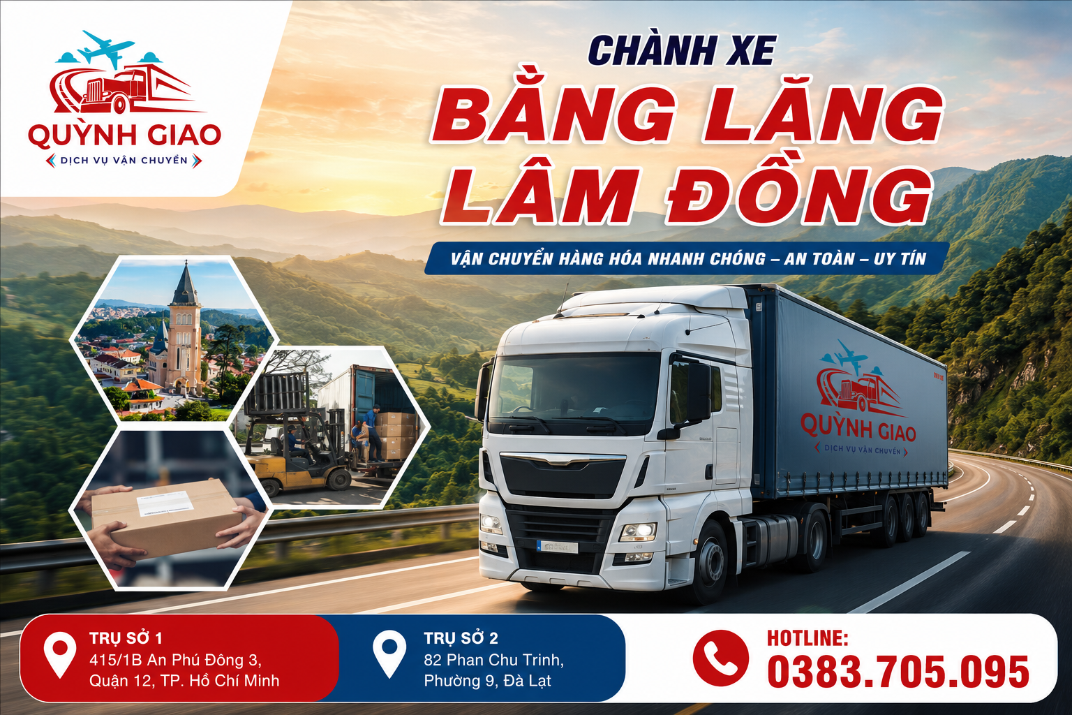 Chành xe Bằng Lăng Lâm Đồng