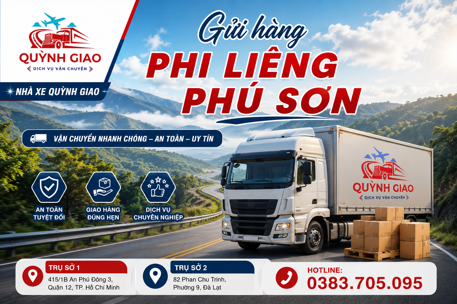 Gửi hàng Phi Liêng Phú Sơn