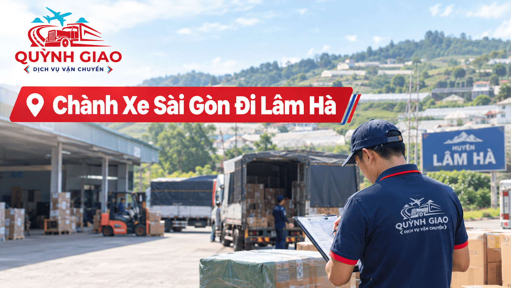 Chành xe sài gòn đi lâm hà