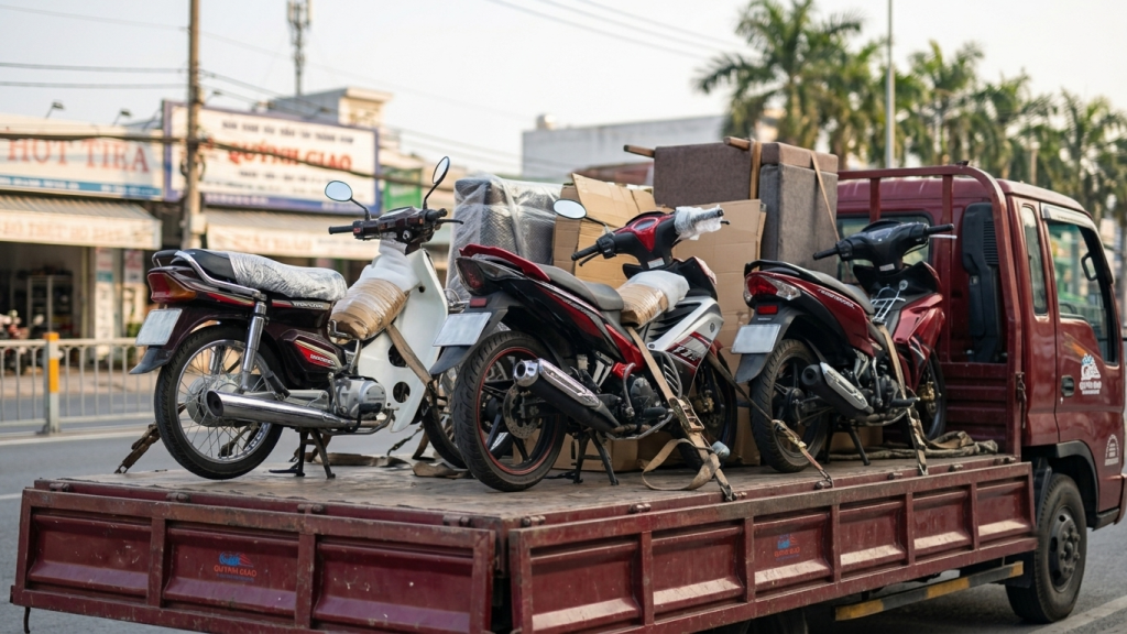 Vận chuyển xe máy Sài Gòn Đà Lạt