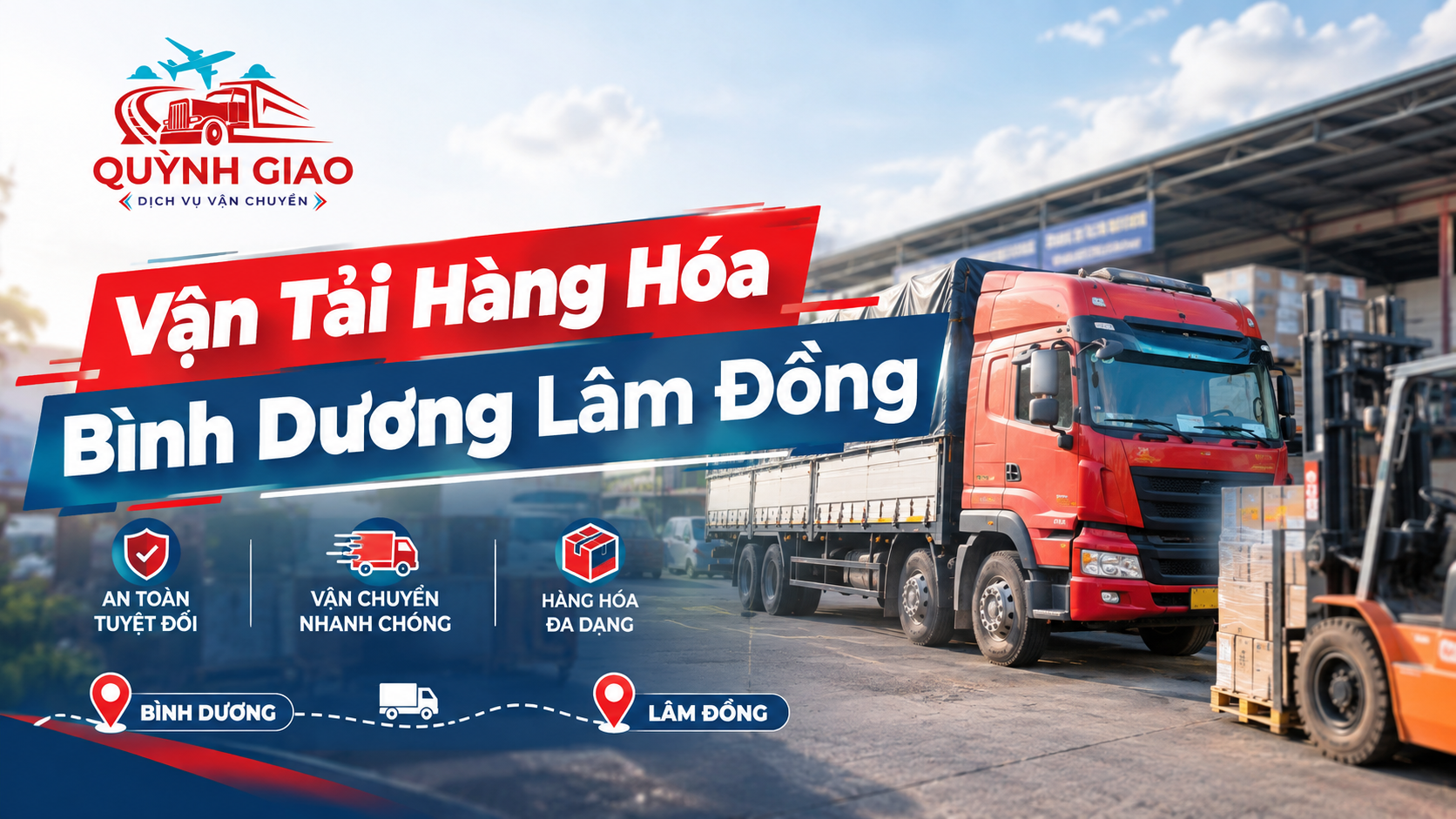 Vận tải hàng hóa Bình Dương Lâm Đồng